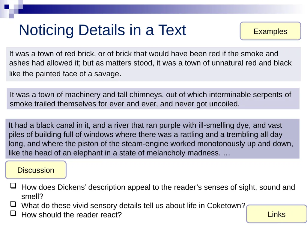 Positioning the reader through language choices: - slide 5 of 9