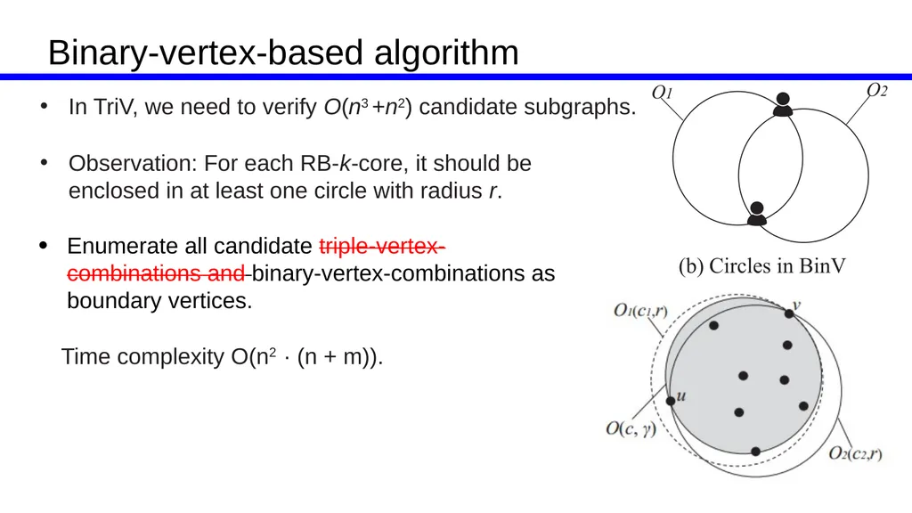 Efficient Computing of Radius-Bounded-k-Cores Kai - slide 14 of 21