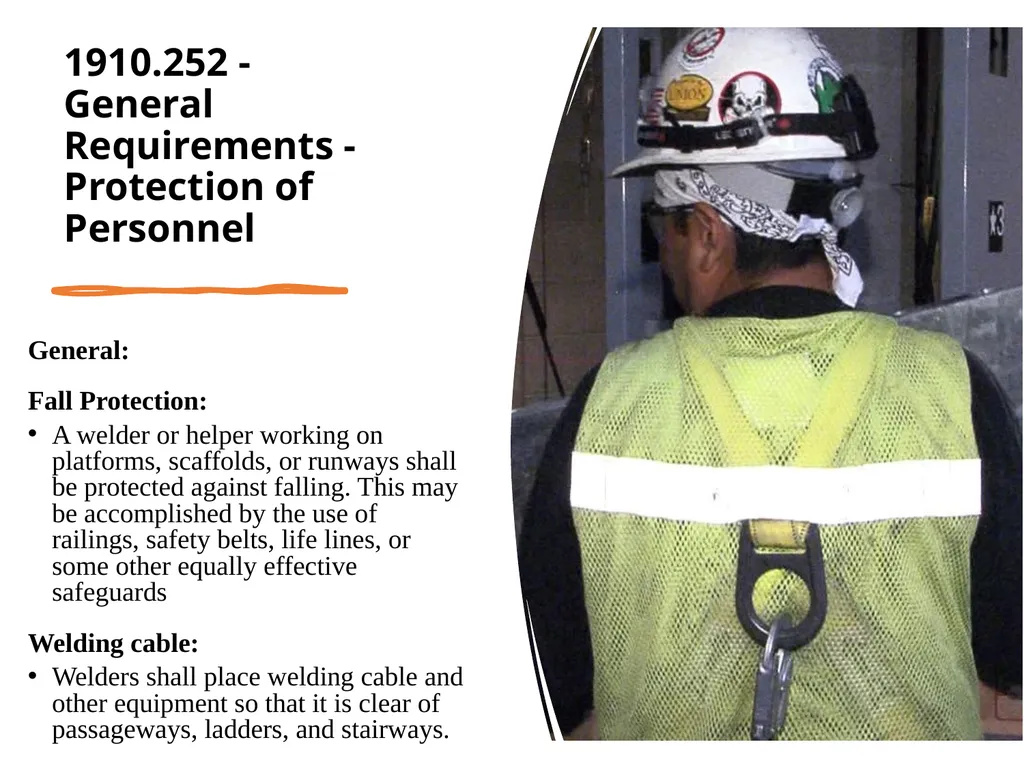 29 CFR 1910 - Subpart Q Welding, Cutting, and - slide 17 of 58