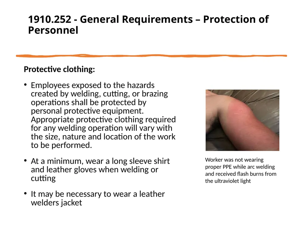 29 CFR 1910 - Subpart Q Welding, Cutting, and - slide 19 of 58