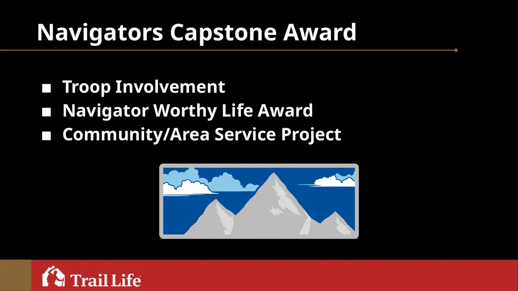 Navigators/ Adventurers Program Overview Session - slide 7 of 17