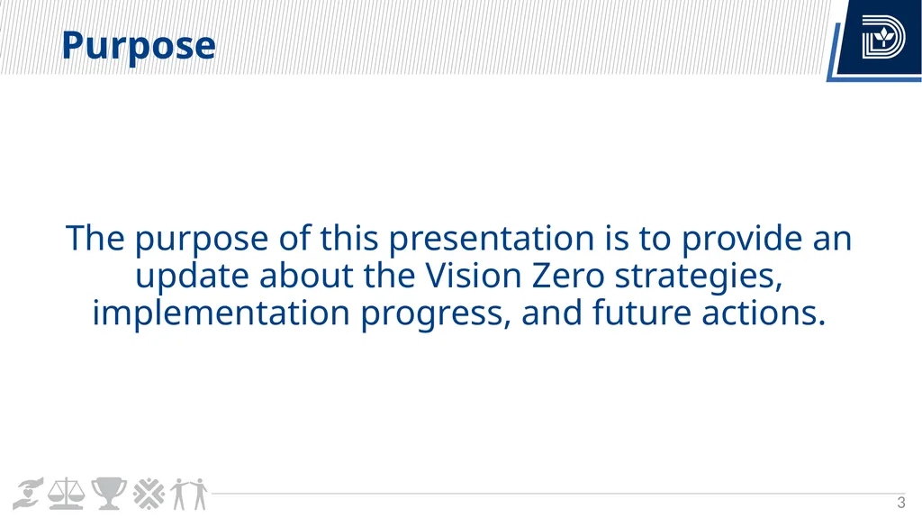 Vision Zero Update City Council Briefing March 6, - slide 3 of 67
