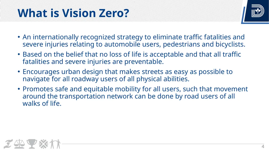 Vision Zero Update City Council Briefing March 6, - slide 4 of 67