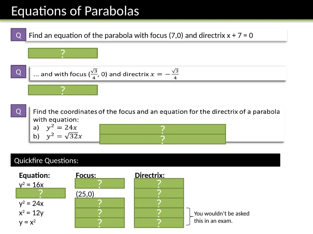 FP1: Chapter 3 Coordinate Systems Dr J Frost - slide 11 of 29