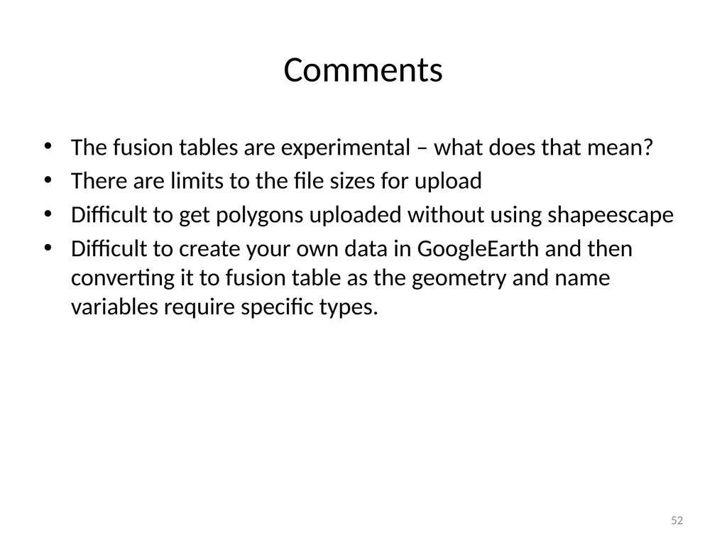 Google Earth Engine Introduction 1 Outline What is - slide 52 of 69