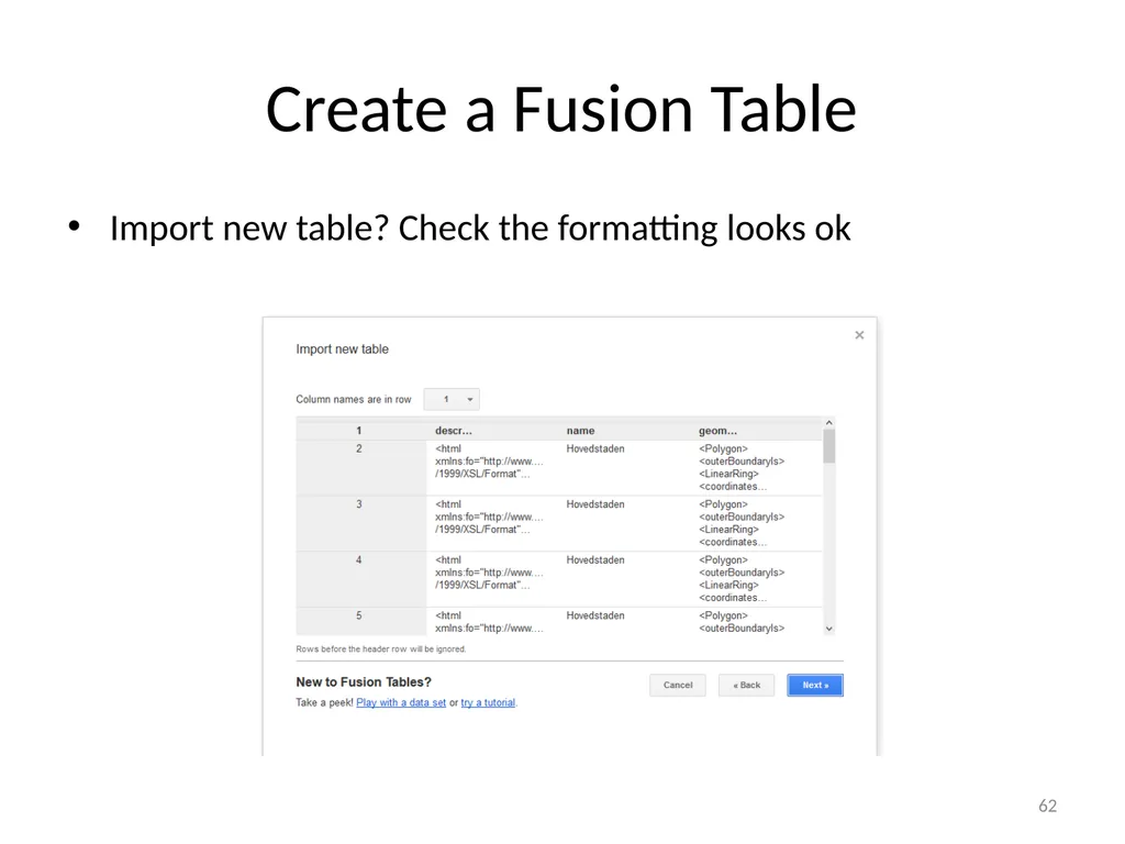 Google Earth Engine Introduction 1 Outline What is - slide 62 of 69