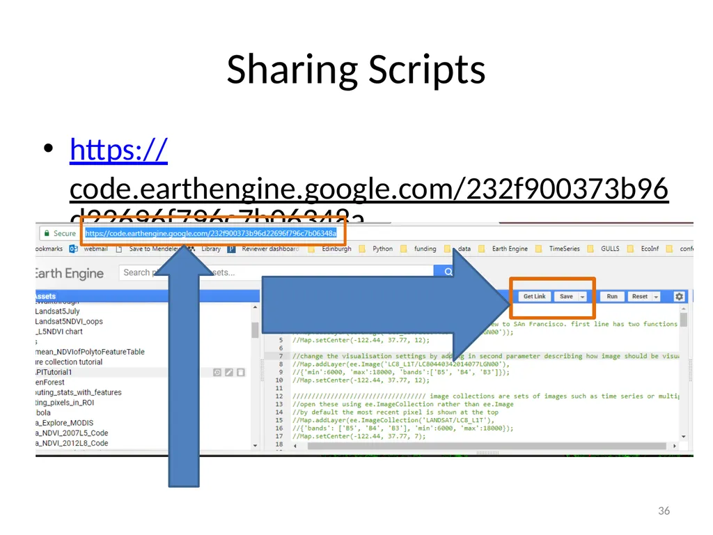 Google Earth Engine Introduction 1 Outline What is - slide 36 of 69