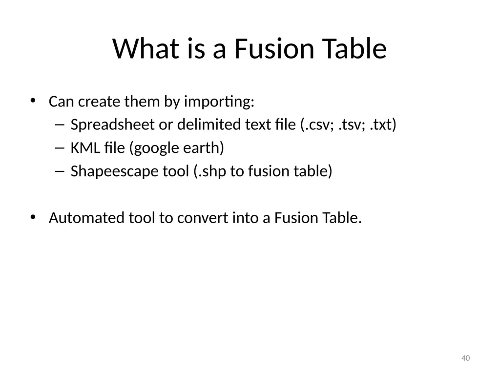 Google Earth Engine Introduction 1 Outline What is - slide 40 of 69