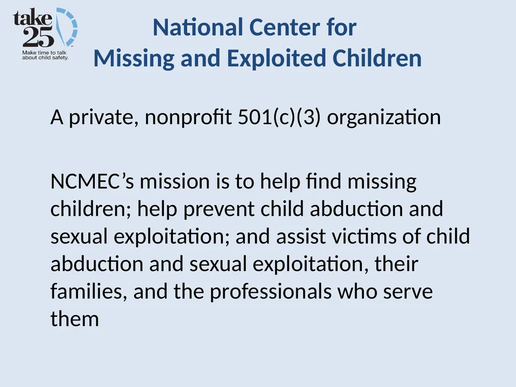 Take 25, a campaign of the National Center For - slide 2 of 14