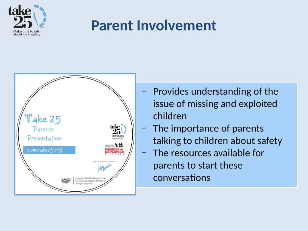 Take 25, a campaign of the National Center For - slide 11 of 14
