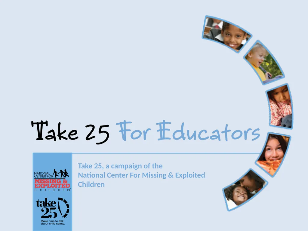 Take 25, a campaign of the National Center For - slide 1 of 14