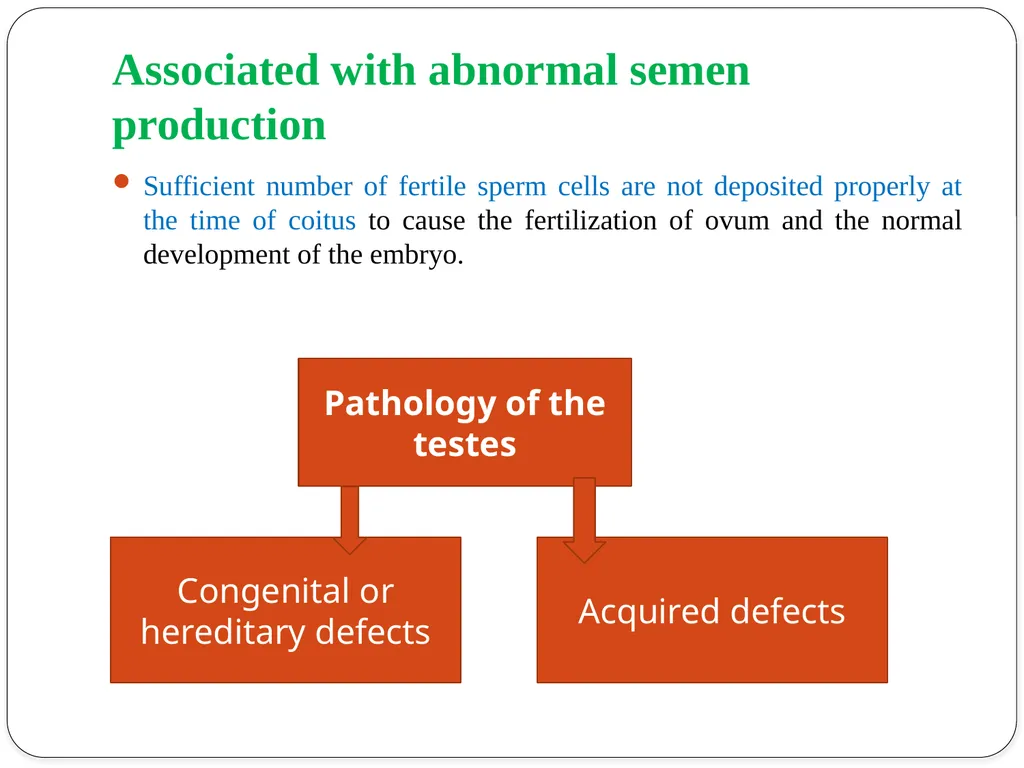 IMPOTENTIA GENERANDI Dr Alok Kumar Introduction - slide 4 of 30