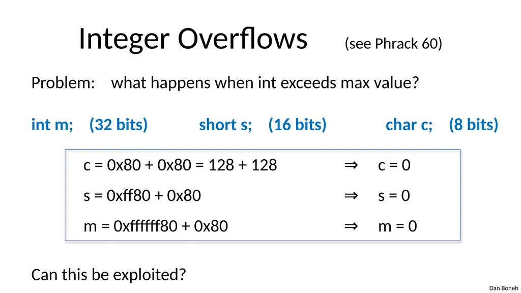 Control Hijacking Basic Control Hijacking Attacks - slide 23 of 39