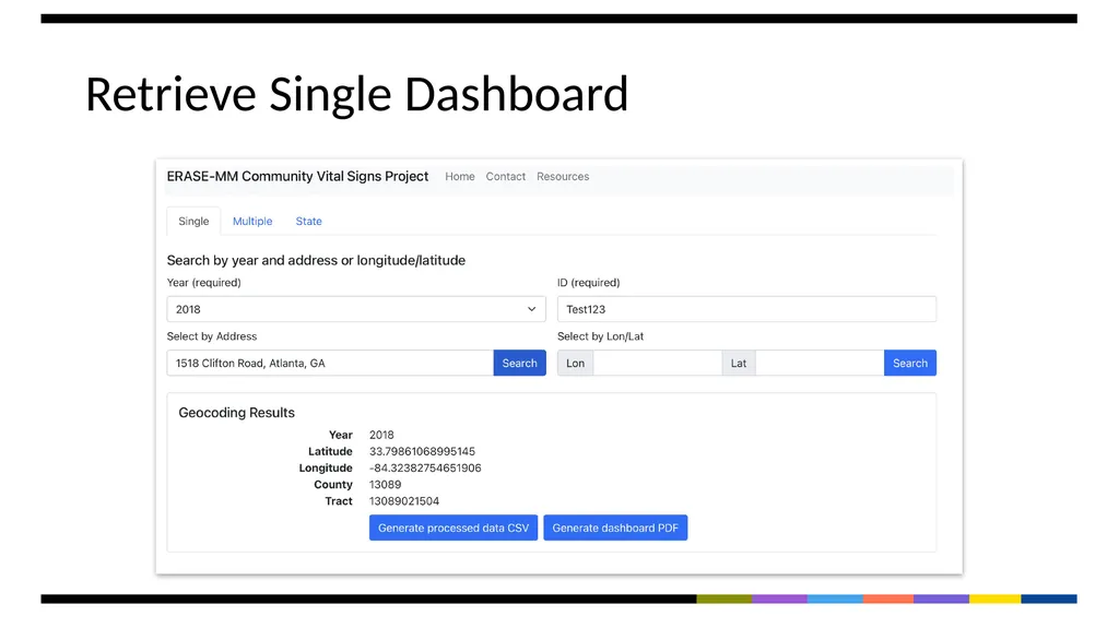 3.4 Retrieving the CVS dashboards ERASE-MM - slide 9 of 13