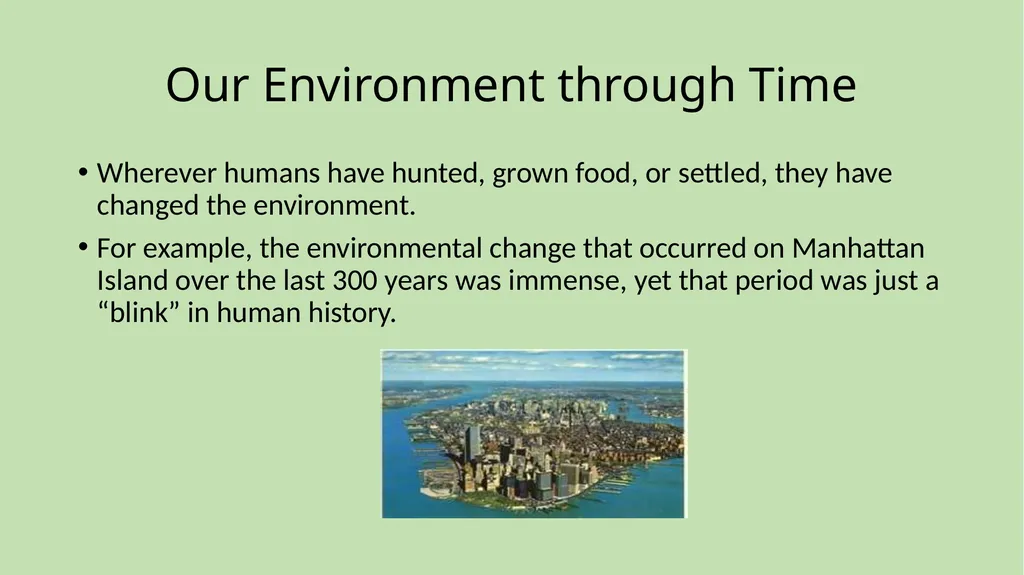 Chapter 1 Science and the Environment Section 1: - slide 7 of 38