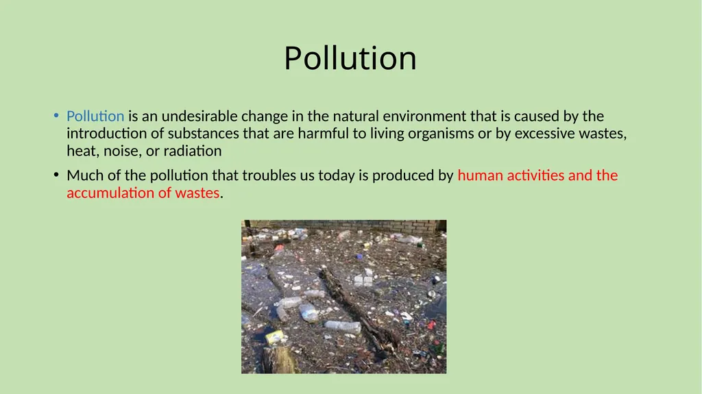 Chapter 1 Science and the Environment Section 1: - slide 34 of 38