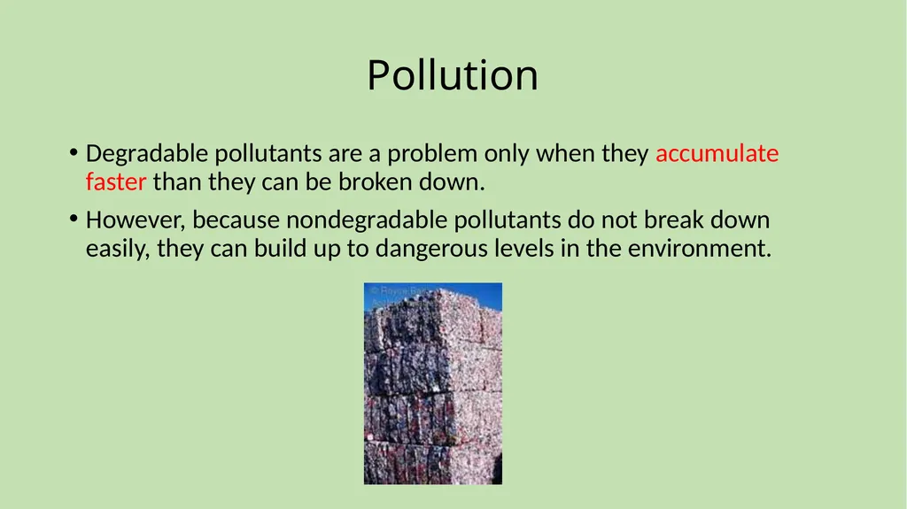 Chapter 1 Science and the Environment Section 1: - slide 36 of 38