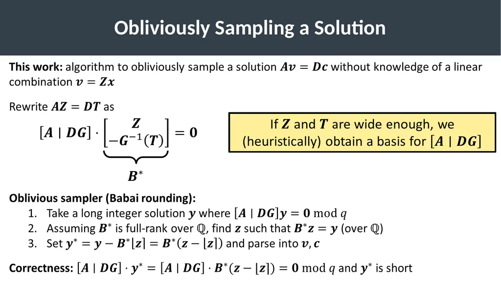 Lattice-Based Functional Commitments: Fast - slide 29 of 35