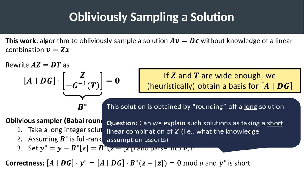 Lattice-Based Functional Commitments: Fast - slide 30 of 35