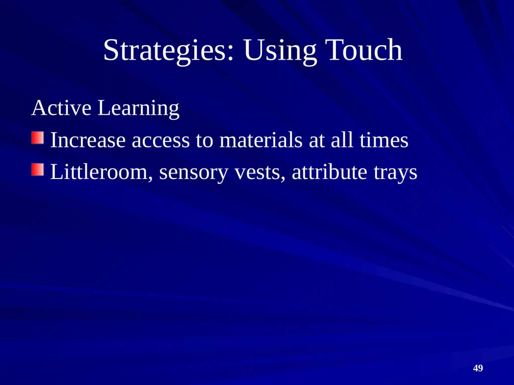Compensatory Skills: Essential Considerations for - slide 49 of 54