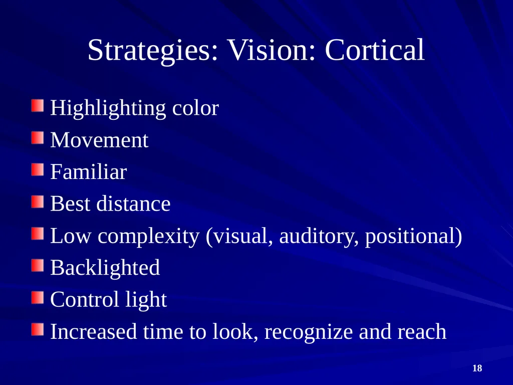 Compensatory Skills: Essential Considerations for - slide 18 of 54