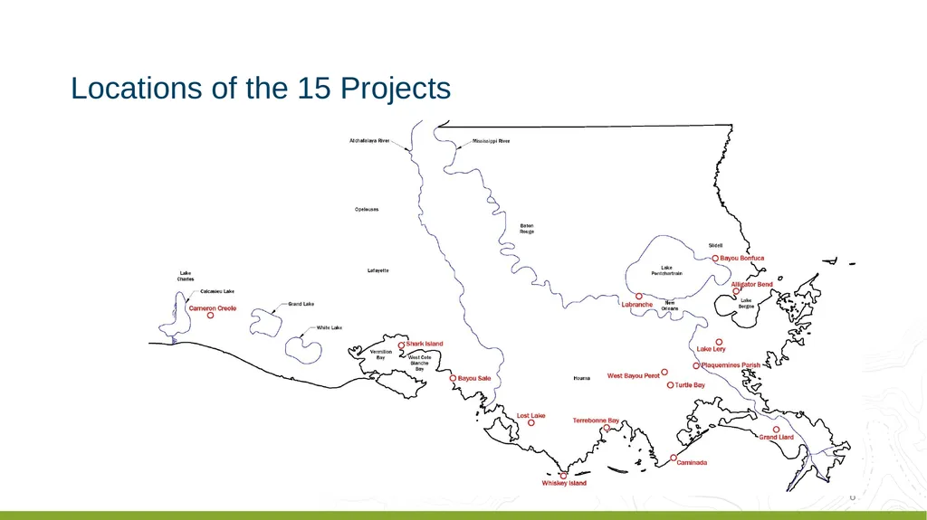 Coastal Louisiana Geotechnical Parameter - slide 6 of 47