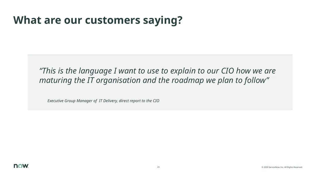 Value of CSDM, adoption, implementation The Common - slide 23 of 39