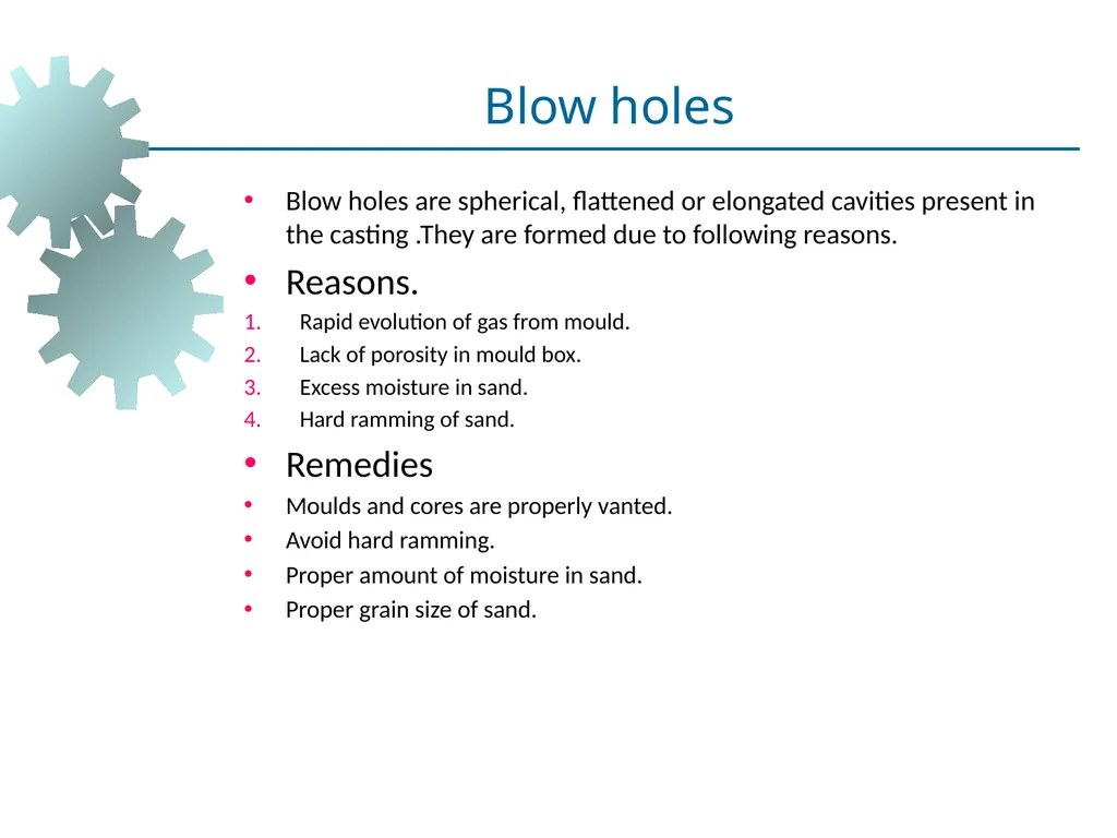 Metal Casting Visit for more Learning Resources - slide 73 of 77