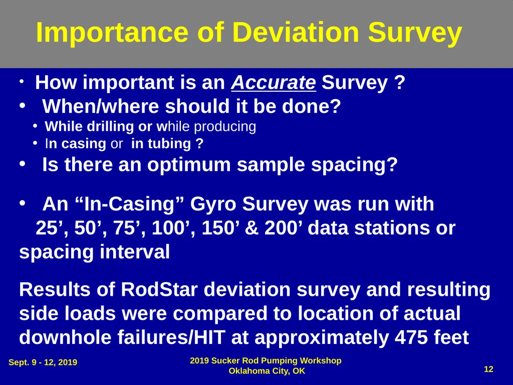 Dog Leg Severity (DLS) & Side Load (SL) - slide 12 of 32