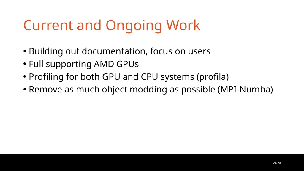 Monte Carlo/Dynamic Code: Performant and Portable - slide 21 of 26