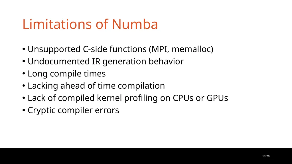 Monte Carlo/Dynamic Code: Performant and Portable - slide 18 of 26