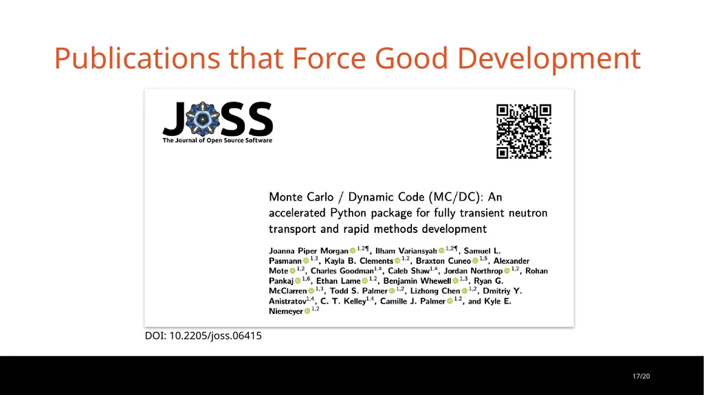 Monte Carlo/Dynamic Code: Performant and Portable - slide 17 of 26