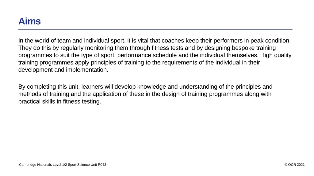 Contents Aims Learning outcome1 – know the - slide 3 of 56