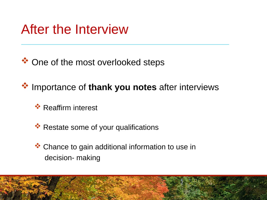 Interpersonal Communications in Job Hunting - slide 22 of 26