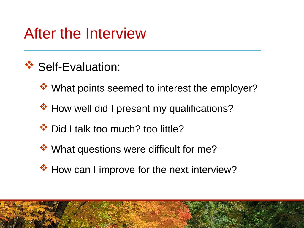 Interpersonal Communications in Job Hunting - slide 23 of 26