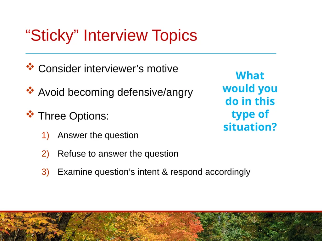 Interpersonal Communications in Job Hunting - slide 17 of 26