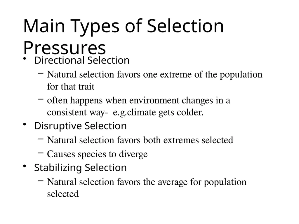 Natural Selection Mutations Recombination Gene - slide 15 of 59