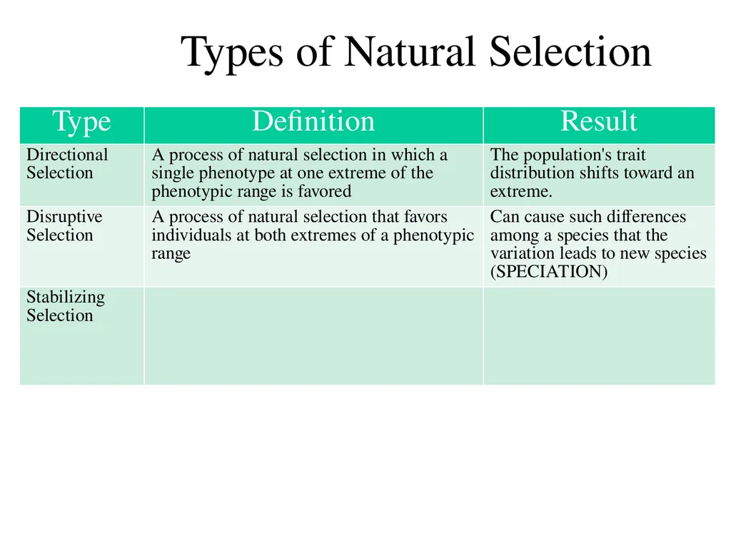 Natural Selection Mutations Recombination Gene - slide 26 of 59