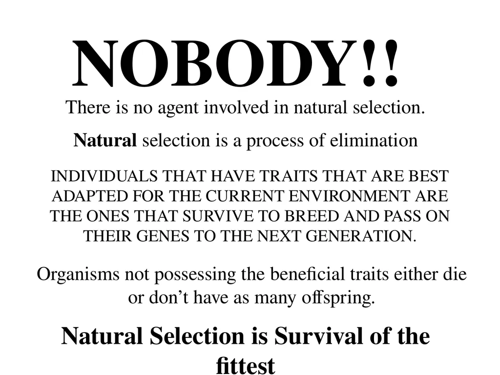 Natural Selection Mutations Recombination Gene - slide 13 of 59