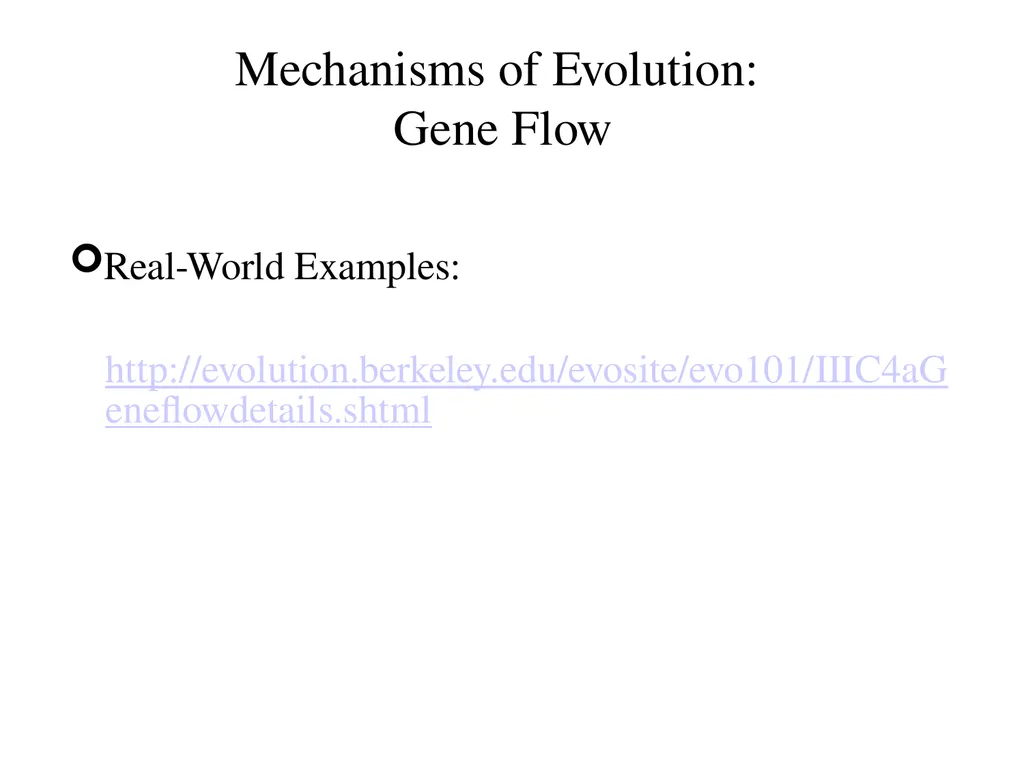 Natural Selection Mutations Recombination Gene - slide 41 of 59