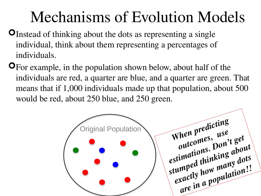 Natural Selection Mutations Recombination Gene - slide 30 of 59
