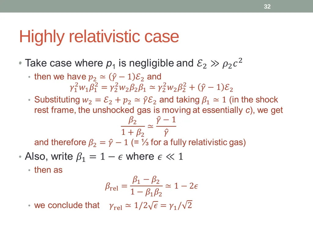 PHY418 Particle Astrophysics Acceleration - slide 32 of 41