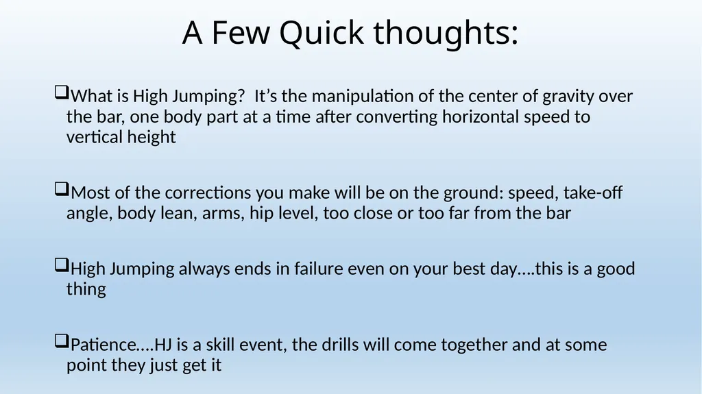 High Jump Paul Johnson hurdles@yahoo.com 49 years - slide 2 of 10