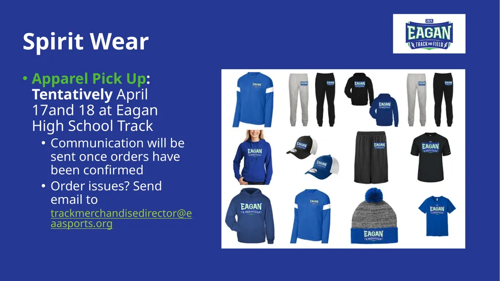 2026 EAA Track & Field Parent Meeting Meet your - slide 5 of 19