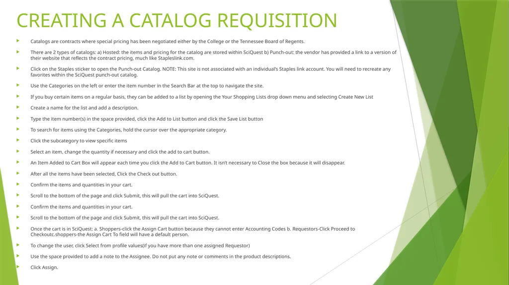 PURCHASING Training and Helpful Tools for Jaggaer - slide 6 of 13