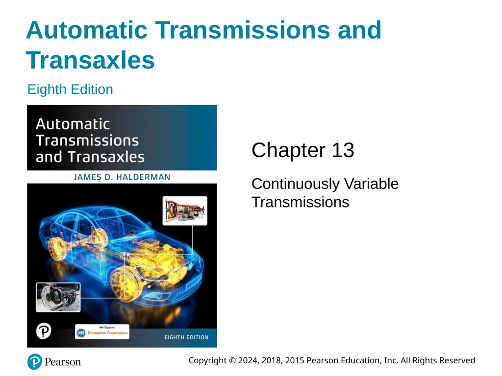 Automatic Transmissions and Transaxles Eighth - slide 1 of 40