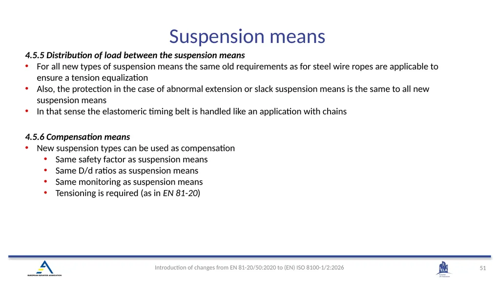 INTRODUCTION OF (EN) ISO 8100-1/2:2026 Main - slide 48 of 141