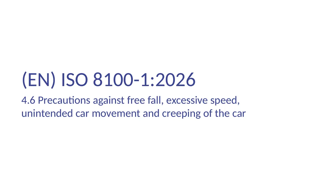 INTRODUCTION OF (EN) ISO 8100-1/2:2026 Main - slide 49 of 141