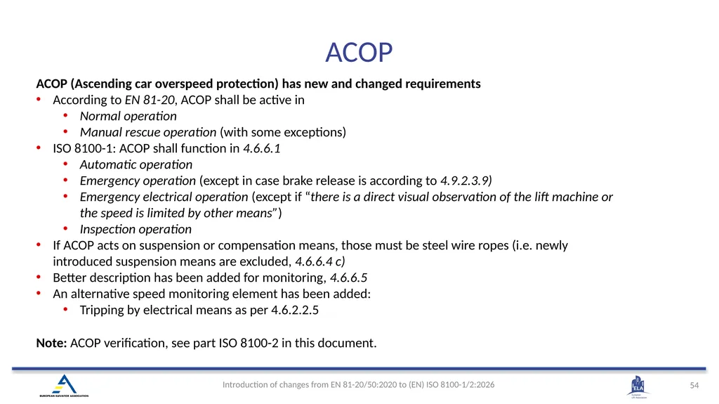 INTRODUCTION OF (EN) ISO 8100-1/2:2026 Main - slide 51 of 141